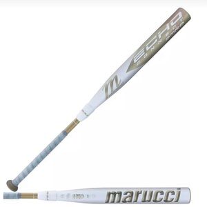 Marucci Cat 7 Connect Youth Baseball Bat - White & Gold